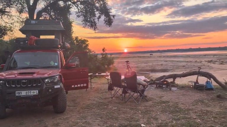 From The Yarra Valley To The Zambezi: An African Journey I'Ll Never Forget 21 | Lilydale Vet | Veterinary Care | Image Four-Wheel Drive Parked In The African Bush After A Broken Shock Absorber, Capturing An Unexpected Detour That Became One Of The Most Memorable Moments Of The Journey.